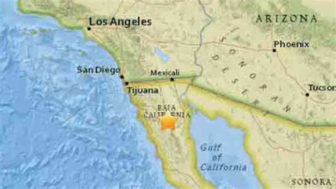 earthquake in baja california mexico