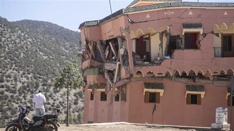 earthquake in morocco pictures