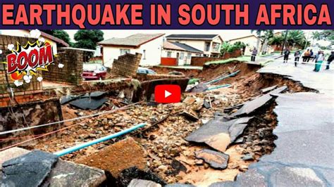 earthquake in south africa
