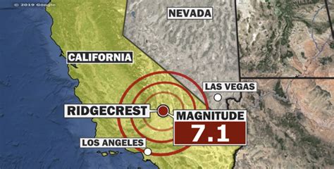 earthquake just happened in california today