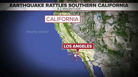 earthquake los angeles today time