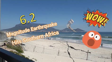 earthquake today cape town