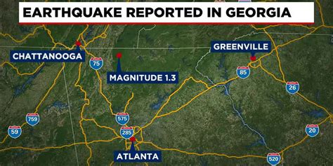 earthquake today in ga