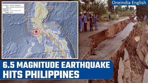 earthquake today philippines today