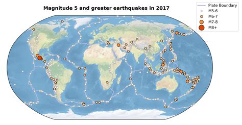 earthquakes in 2021 around the world