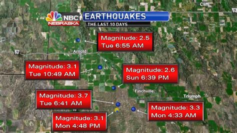 earthquakes in nebraska