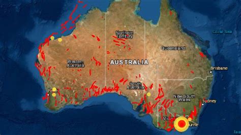 earthquakes that have happened in australia
