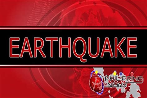 earthquakes today in the philippines