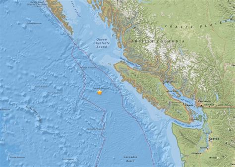 earthquakes today on vancouver island