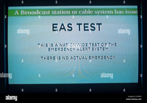 eas emergency alert system test