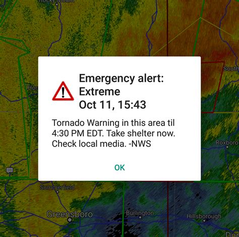 eas test tornado warning