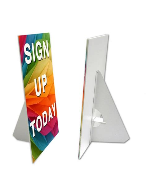Easel Back Display Sign