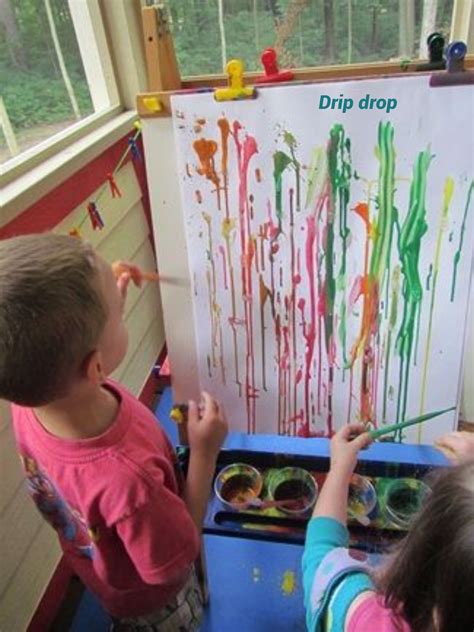 Easel Painting Activity