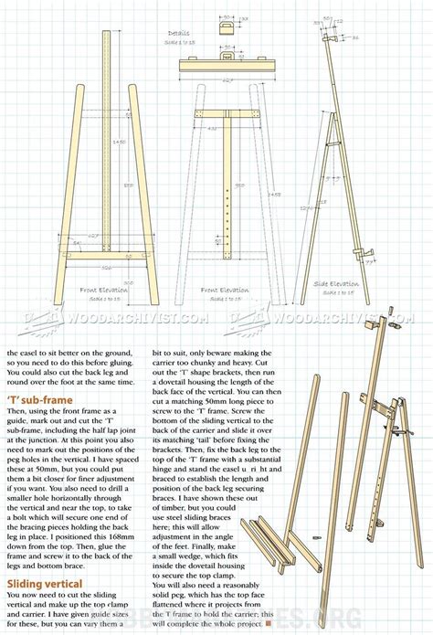 Easel Plans Simple