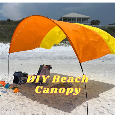 easiest beach canopy