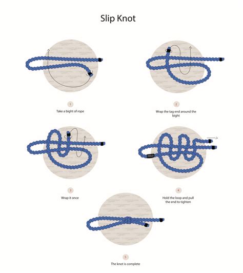 Easiest Slip Knot