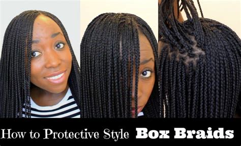 Unique Easiest Way To Box Braid Your Own Hair For Long Hair