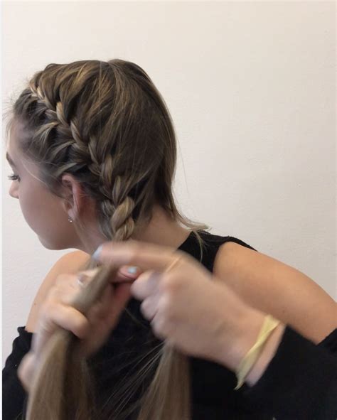 Perfect Easiest Way To Double French Braid Your Own Hair For New Style
