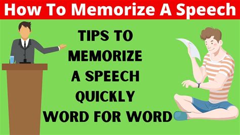 easiest way to memorise a speech