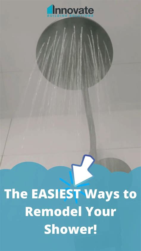 Easiest Way To Replace A Shower