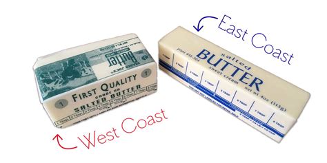 east coast butter vs west coast butter