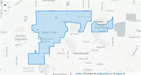 East Hazel Crest Zip Code