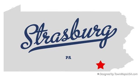 east strasburg pa map