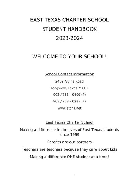 east texas charter school longview tx