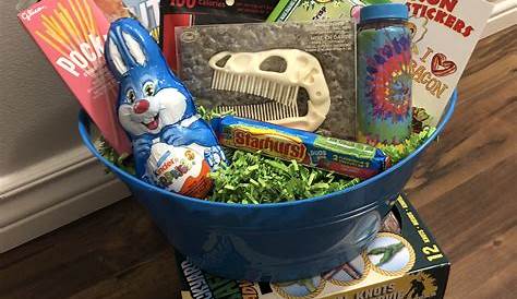 Easter Basket For 10 Year Old Boy Noncandy Ideas 9