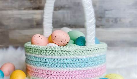 Easter Basket Patterns Classic Crochet Pattern Crochet