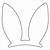 easter bunny ears template pdf