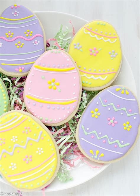 Easter Egg Royal Icing Cookies: Fun And Delicious Treats For The Holiday