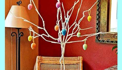 Easter Tree Dollar Tree Finds Baskets & Lots Of Decor