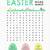 easter word search free printable
