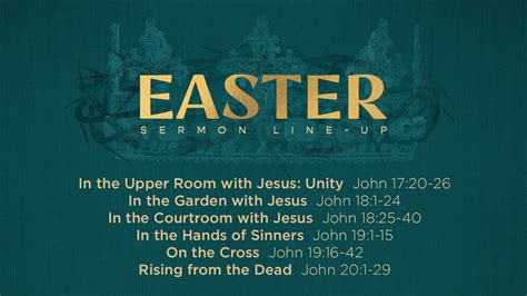 easter 2023 sermon series