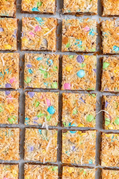 Cadbury Mini Egg Seven Layer Bars 5 Boys Baker
