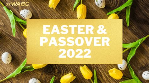 easter and passover 2022