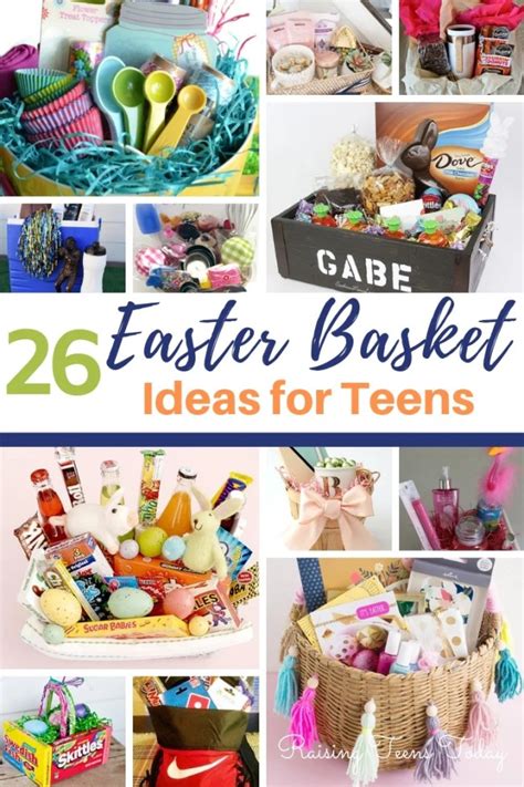 easter basket for teens ideas