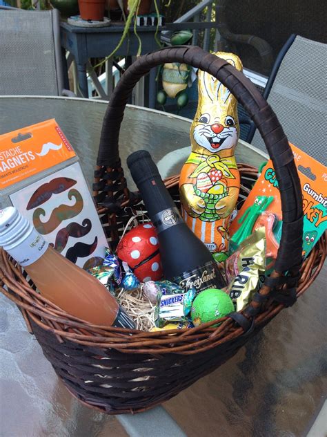 easter basket ideas for adults no candy