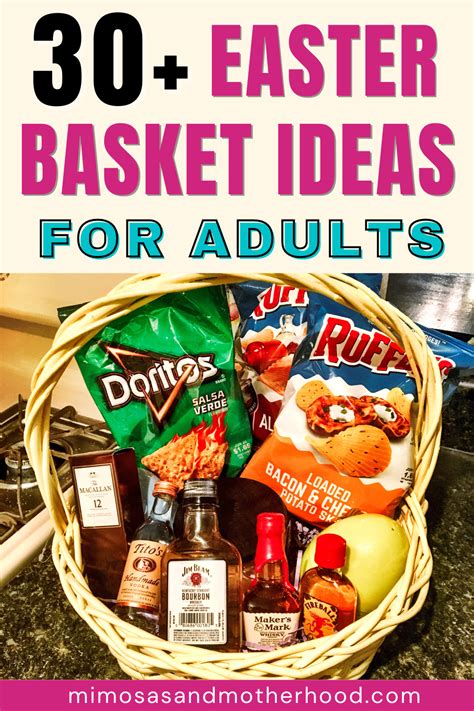 easter baskets ideas for adults