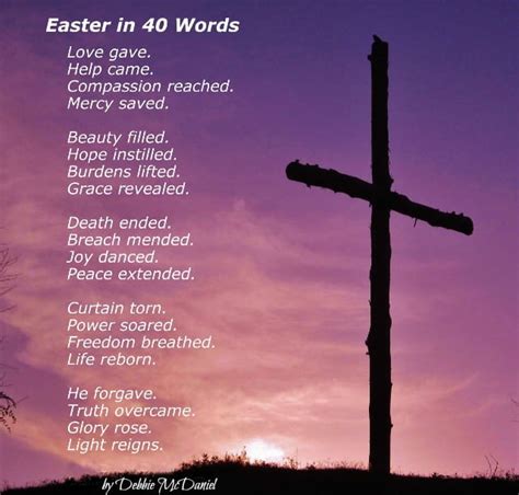 Easter Bible Words