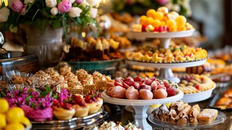 easter brunch buffet desserts