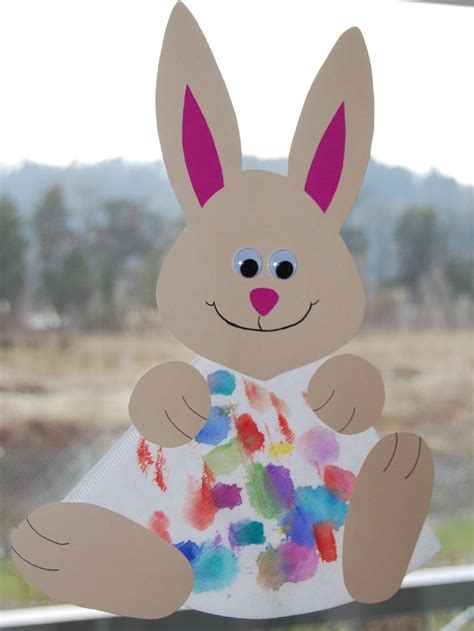 easter bunny arts and crafts for preschoolers