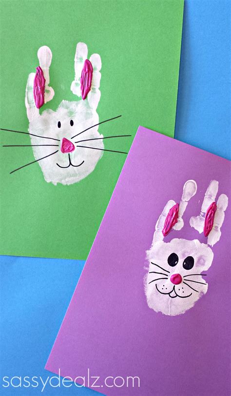 easter bunny arts and crafts for toddlers