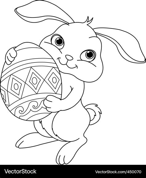 easter bunny coloring pictures