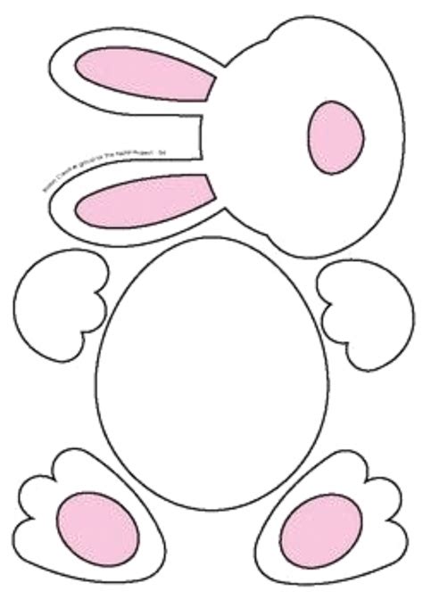 Easter Bunny Cutouts Printable: The Perfect Addition To Your Easter Decorations