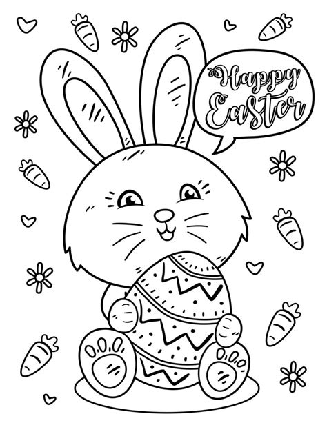 easter bunny print outs