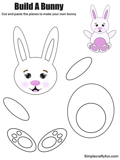Easter Bunny Printable Craft