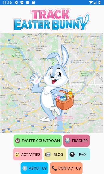 easter bunny tracker website