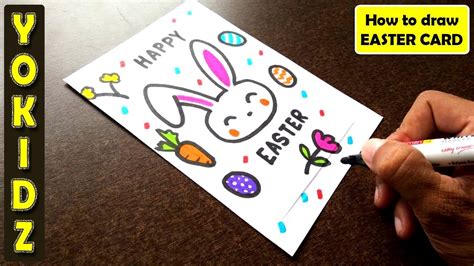 easter card drawing ideas